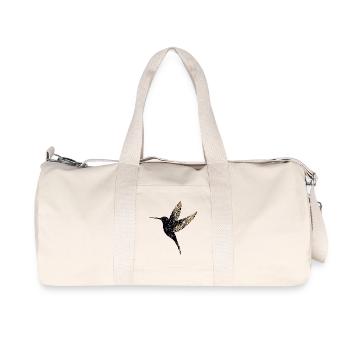 Hummingbird - Recycled Canvas Sports Bag by Stanley/Stella - natural - Front