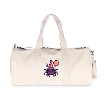 Tarantula Geburtstag Baby - Recycelte Canvas-Sporttasche von Stanley/Stella - Naturweiß - Vorne