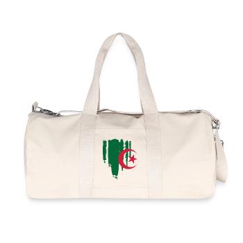 Drapeau Algérien - Sac de sport en toile recyclée Stanley/Stella - blanc naturel - Devant