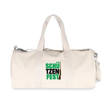 Schützenfest - Recycelte Canvas-Sporttasche von Stanley/Stella - Naturweiß - Vorne