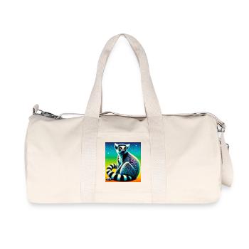 Lemur - Recycled Canvas Sports Bag by Stanley/Stella - natural - Front