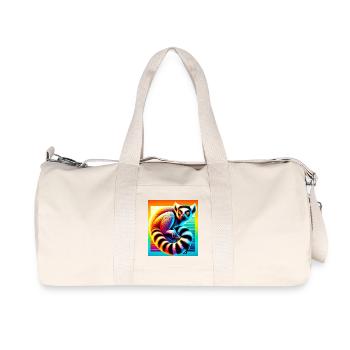 Lemur - Recycled Canvas Sports Bag by Stanley/Stella - natural - Front