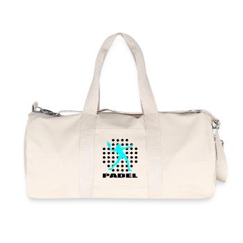 Padel - Recycled Canvas Sports Bag by Stanley/Stella - natural - Front