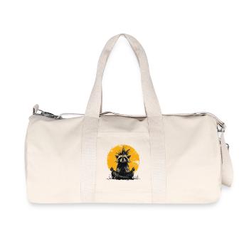 Yoga-Punk-Raton laveur : Zen avec Iro ! - Sac de sport en toile recyclée Stanley/Stella - blanc naturel - Devant