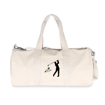 Golf - Recycelte Canvas-Sporttasche von Stanley/Stella - Naturweiß - Vorne