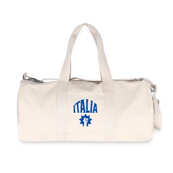 Italia - Recycled Canvas Sports Bag by Stanley/Stella - natural - Front