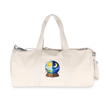 Day Night Crystal Ball - Recycled Canvas Sports Bag by Stanley/Stella - natural - Front