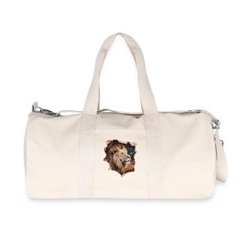 Leo Starry Sky - Recycled Canvas Sports Bag by Stanley/Stella - natural - Front