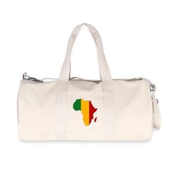 Mali Drapeau Afrique - Sac de sport en toile recyclée Stanley/Stella - blanc naturel - Devant