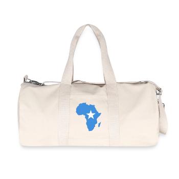 Drapeau de la Somalie Afrique - Sac de sport en toile recyclée Stanley/Stella - blanc naturel - Devant