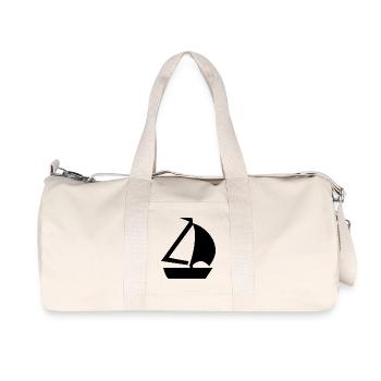 Sail - Recycled Canvas Sports Bag by Stanley/Stella - natural - Front