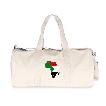 Sudan_Flagge_Afrika_used - Recycled Canvas Sports Bag by Stanley/Stella - natural - Front