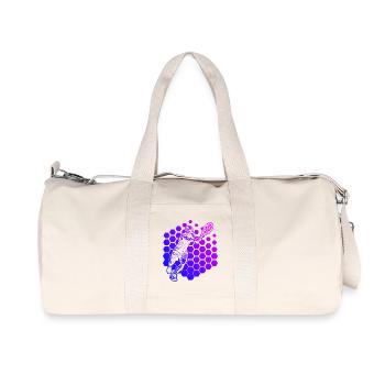 Gift idea for a tennis with tennis - Recycled Canvas Sports Bag by Stanley/Stella - natural - Front