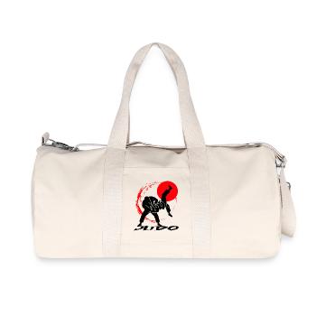 Judo - Recycled Canvas Sports Bag by Stanley/Stella - natural - Front