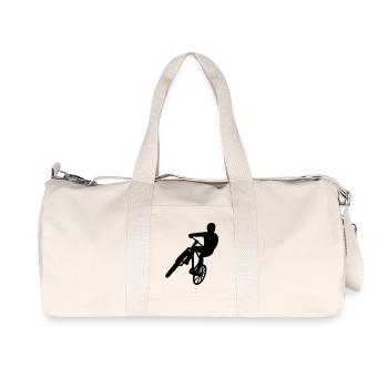 Biker - Recycled Canvas Sports Bag by Stanley/Stella - natural - Front