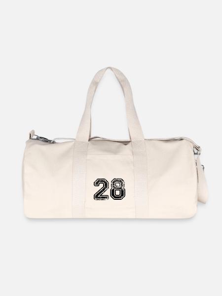 28 - Recycelte Canvas-Sporttasche von Stanley/Stella - Naturweiß