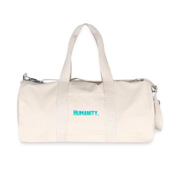 Humanity - Recycled Canvas Sports Bag by Stanley/Stella - natural - Front