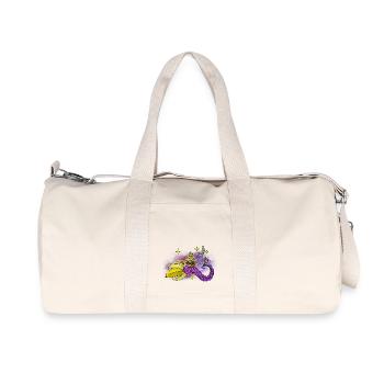 Space Banana - Recycelte Canvas-Sporttasche von Stanley/Stella - Naturweiß - Vorne