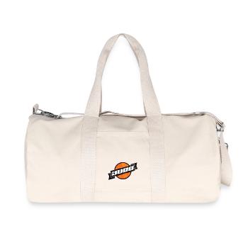 Judo Retro Logo - Recycled Canvas Sports Bag by Stanley/Stella - natural - Front