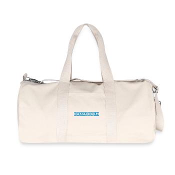 Hässleholm Neon Blocks - Recycled Canvas Sports Bag by Stanley/Stella - natural - Front