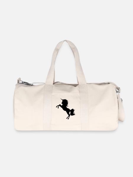 Licorne (01) - Sac de sport en toile recyclée Stanley/Stella - blanc naturel