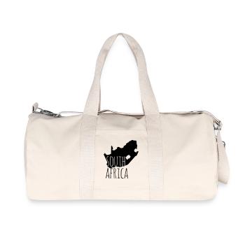 South Africa - Recycelte Canvas-Sporttasche von Stanley/Stella - Naturweiß - Vorne