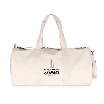 Marins - Sac de sport en toile recyclée Stanley/Stella - blanc naturel - Devant