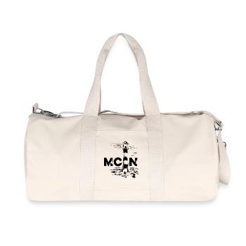 Moin Symbole du phare de la mer Baltique Mer du Nord - Sac de sport en toile recyclée Stanley/Stella - blanc naturel - Devant