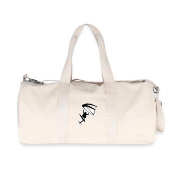 Wingfoilen - Recycled Canvas Sports Bag by Stanley/Stella - natural - Front