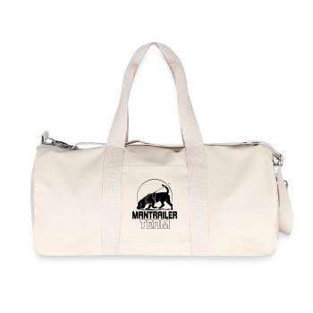 MANTRAILER TEAM Chien Sports Recherche Chien Chien Chien - Sac de sport en toile recyclée Stanley/Stella - blanc naturel - Devant