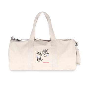 the best Mom, Muttertag - Recycelte Canvas-Sporttasche von Stanley/Stella - Naturweiß - Vorne