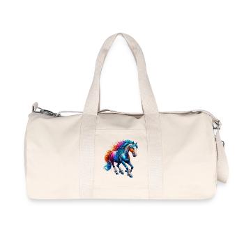 Horse - Recycled Canvas Sports Bag by Stanley/Stella - natural - Front
