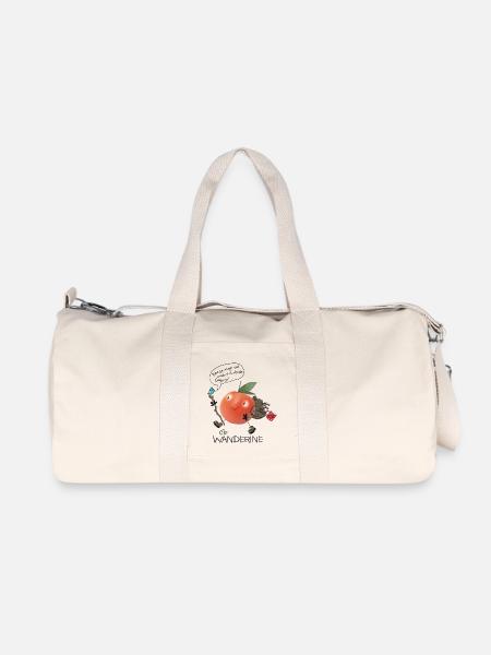 Wanderine auf Wanderschaft - Recycelte Canvas-Sporttasche von Stanley/Stella - Naturweiß