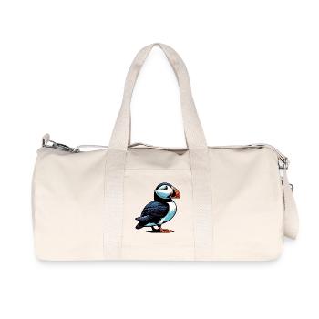 Macareux - Sac de sport en toile recyclée Stanley/Stella - blanc naturel - Devant