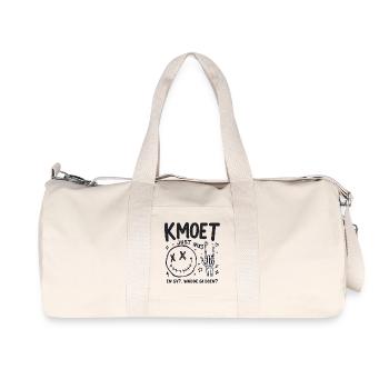 VOUS N’AVEZ RIEN À FAIRE - ET VOUS ? EST-CE QUE WADDE GI ? - Sac de sport en toile recyclée Stanley/Stella - blanc naturel - Devant