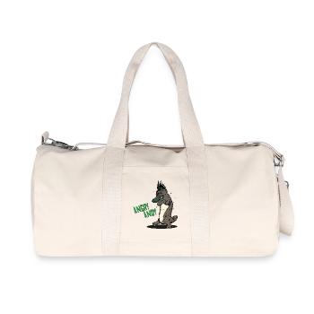 Angry Andy - Platypus - Recycled Canvas Sports Bag by Stanley/Stella - natural - Front