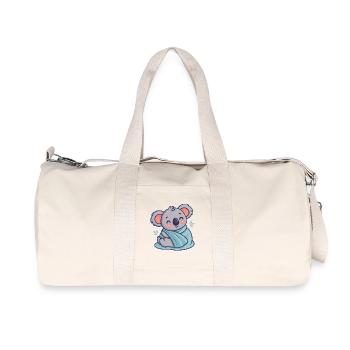 Sweet Koala at Dodo - Recycled Canvas Sports Bag by Stanley/Stella - natural - Front