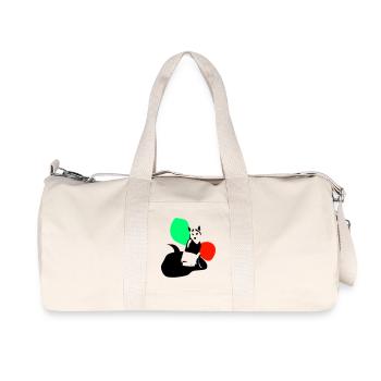 fox - Recycled Canvas Sports Bag by Stanley/Stella - natural - Front