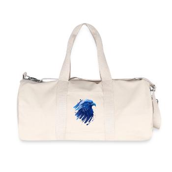 Blue Eagle - Recycled Canvas Sports Bag by Stanley/Stella - natural - Front
