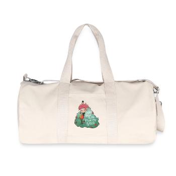 Ne me parle pas, j’ai mes règles - Sac de sport en toile recyclée Stanley/Stella - blanc naturel - Devant