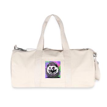 hérisson - Sac de sport en toile recyclée Stanley/Stella - blanc naturel - Devant