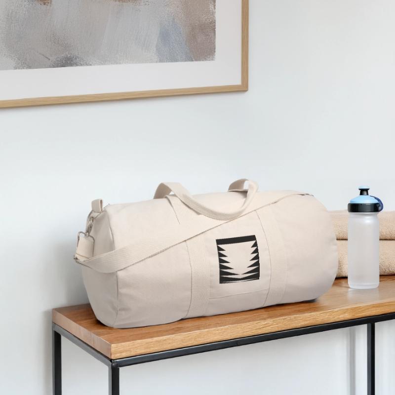 Triangles Pattern design Recycled Canvas Sports Bag by Stanley/Stella