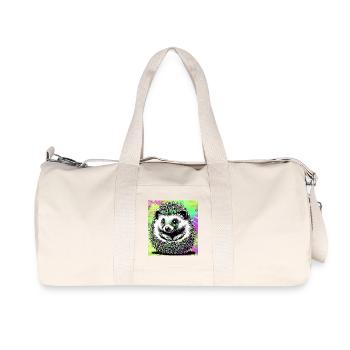 hérisson - Sac de sport en toile recyclée Stanley/Stella - blanc naturel - Devant