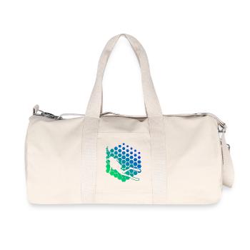 Gift idea for a freediver with freediving - Recycled Canvas Sports Bag by Stanley/Stella - natural - Front