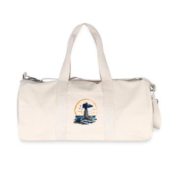 Clay Hirtshals - Recycled Canvas Sports Bag by Stanley/Stella - natural - Front