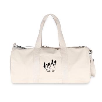 fruité - Sac de sport en toile recyclée Stanley/Stella - blanc naturel - Devant