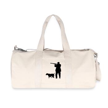 chasseur - Sac de sport en toile recyclée Stanley/Stella - blanc naturel - Devant