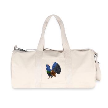 Grand tétras coloré au plumage coloré - Sac de sport en toile recyclée Stanley/Stella - blanc naturel - Devant
