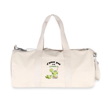 J'peux pas j'ai ti punch - Sac de sport en toile recyclée Stanley/Stella - blanc naturel - Devant