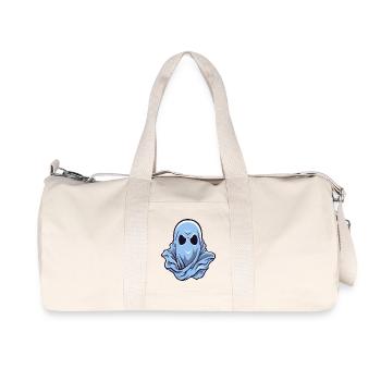 Ghost Logo - Recycled Canvas Sports Bag by Stanley/Stella - natural - Front